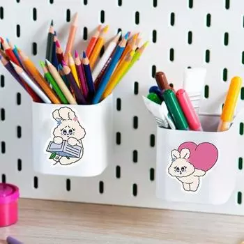 90 шт./компл. наклейка с мультяшным кроликом самоклеящаяся водостойкая ПВХ DIY чехол для телефона чашка Чемодан скейтборд ноутбук скрапбук граффити наклейка комплект 1 Set