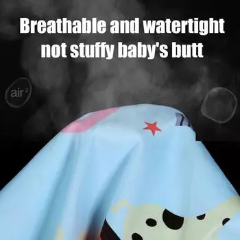 90 см детский большой подгузник складной студенческий тетя подкладка подкладка подкладка утолщенная водонепроницаемая дышащая можно стирать снова и снова синий