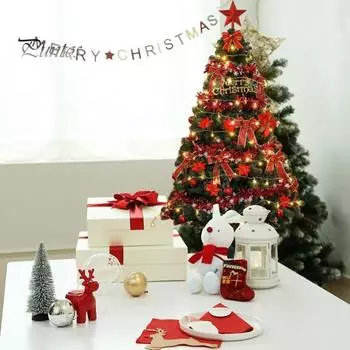 90 см имитация рождественской елки, простые в уходе елочные украшения со светодиодными лампами, реалистичное напольное рождественское украшение для домашнего декора розовый