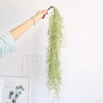 90 см искусственная виноградная лоза суккуленты украшение для дома подвесная виноградная лоза имитация цветочного растения трава свадьба вечеринка стена балкон