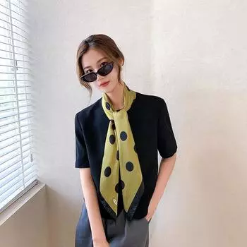 90 см квадратный большой квадратный шарф Four Seasons, роскошная декоративная рубашка, профессиональный платок, повязка на голову, солнцезащитный платок 90*90cm