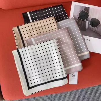 90 см квадратный большой квадратный шарф Four Seasons, роскошная декоративная рубашка, профессиональный платок, повязка на голову, солнцезащитный платок 90*90cm