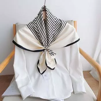 90 см квадратный большой квадратный шарф Four Seasons, роскошная декоративная рубашка, профессиональный платок, повязка на голову, солнцезащитный платок 90*90cm