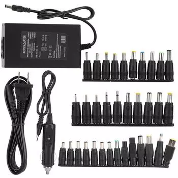 90 Вт HomeCar Use Универсальный адаптер питания для ноутбука с 34 разъемами постоянного тока US PLUG