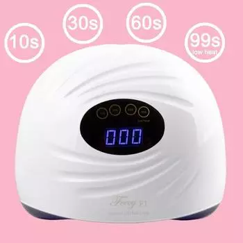 90 Вт лампа для сушки ногтей УФ-светодиодная лампа для ногтей, маникюра, отверждения всех типов гель-лака, сушильная лампа для сушки льдом, инструмент для маникюрного салона, лампа УФ