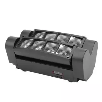 90 Вт RGBW 7/13 каналов светодиодный DMX512 звуковая активация автоматический ход мини-паук сценический луч световой головки UK Plug чёрный