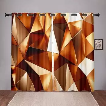 90% затенение, толстые глянцевые роскошные текстурированные поверхности, затемняющие оконные шторы для спальни, гостиной, ванной комнаты, кухни, двери зала W50 X H130(CM)X2&Hook