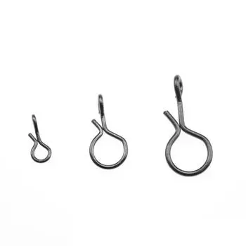 90шт. Быстрый штифтовый разъем, штифт для микрообъектов, штырь для рта лошади, аксессуары для рыболовных снастей 90pcs