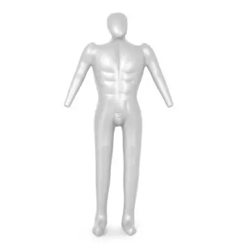 90см Бедра Модель Всего Тела 95см Грудь ПВХ Серебристый 1028 Модель 54см Ширина Плеч