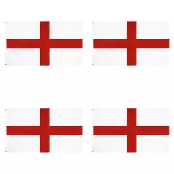 90x150 см 3x5 футов Флаг Англии Полиэстер Флаг Креста Святого Георгия Украшение для вечеринки в баре