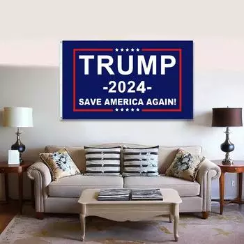 90x150 см Флаг Дональда Трампа Keep America Great Outdoor Флаг Трампа устойчивый к выцветанию Флаг с рисунком Трампа для использования в помещении и на открытом воздухе