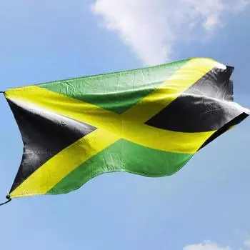 90x150 см Национальный флаг Ямайки, двусторонний, устойчивый к выцветанию, без морщин, устойчивый к солнцу, металлические втулки, полиэстер, большой баннер JM, для использования в помещении, на открытом воздухе, в саду зелёный
