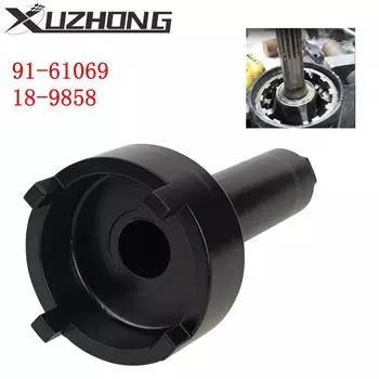 91-61069 18-9858 Лодка Черный нержавеющая сталь держатель подшипника ключ инструмент для Mercruiser Alpha One Bravo One 91-61069T чёрный