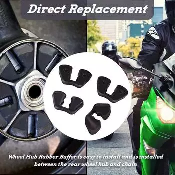 92161-1286 Задний демпфер ступицы колеса резиновый буфер подходит для Kawasaki Ninja ZX14 / ZX14R 06-11