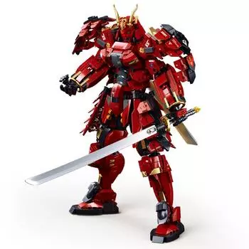 923 шт. Mecha Division Kafei Samurai Building Blocks DIY Modeling Building Blocks Puzzle Building Blocks Подходит для мальчиков