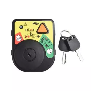 925-06119Б. 925-04227B и комплект ключей. С 2 ключами. Прямая замена деталей для зажигания One Size чёрный