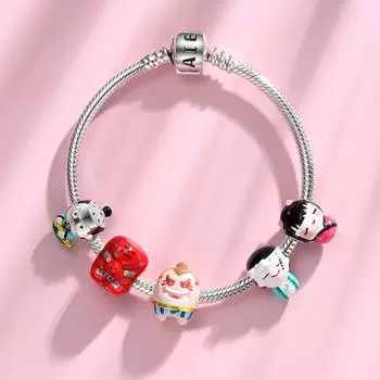 925 пробы серебряные японские самурайские традиционные костюмы подвески бусины для самостоятельного изготовления женских браслетов оригинальные ювелирные изделия