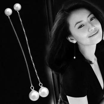 925 пробы стерлингового серебра кисточка жемчужная ракушка жемчужные серьги-гвоздики украшение мода простые женские серебряные аксессуары 925