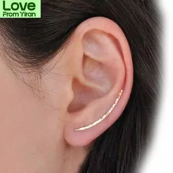 925 пробы стерлингового серебра проколотые серьги клипса ювелирные изделия клипса шарм ручной работы позолоченные серьги клипса для женщин