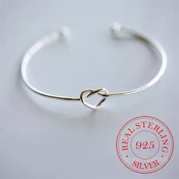 925 пробы стерлингового серебра регулируемые браслеты с подвесками в форме сердца и браслет для женщин свадебный подарок предотвратить аллергию женские ювелирные изделия
