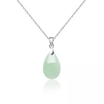 925 Серебряный натуральный нефрит изумруд 13 мм бусина удачи кулон шарм ювелирные изделия модные аксессуары ручной работы мужской женский амулет подарки 45cm