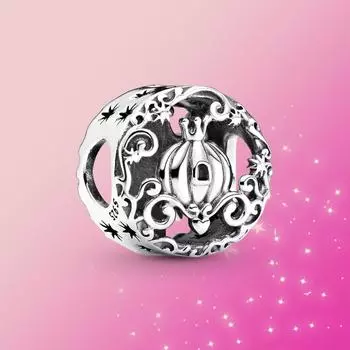 925 Серебряный Золушка Принцесса Шарм Мечта Сердце Бусина Подходит Оригинальный Модный Браслет для Женщин Ювелирные Изделия Своими Руками Подарок