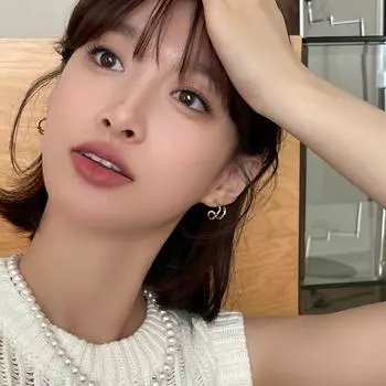 925 Silver Needle Double Layer Plain Ring Earrings Women s Light Luxury Niche Premium Earrings Exquisite Versatile Earrings New 925 silver needles