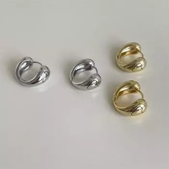 925 Silver Needle Love Earrings Women s Simple Niche High-end Water Drop Earrings Light Luxury Fashion Cold Wind Earrings 925 silver needle