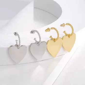 925 silver needle retro temperament metal sense woven earrings women s niche port design sense handmade stud earrings earrings factory