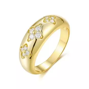 925 Серебряное Темпераментное Легкое Роскошное Кольцо Женское Нишевое Высококачественное Кольцо Ins Wind Moissanite Beauty 5