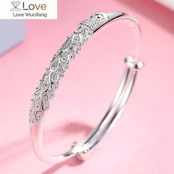 925 стерлингового серебра браслеты для женщин благородный феникс браслет регулируемые ювелирные изделия мода вечеринка подарки девушка студентка