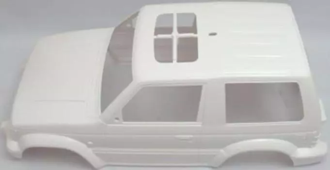 9335500 Mitsubishi Pajero Metal Top Wide Body 1/10