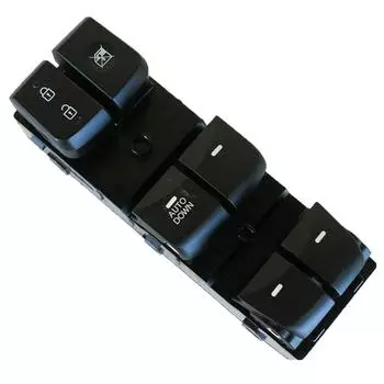 935703X032RY НОВЫЙ главный выключатель электростеклоподъемников для Hyundai Elantra 2014-2016 93570-3X032RY чёрный