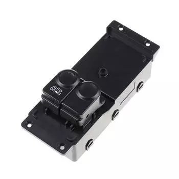 93570-0U010 Кнопка главного переключателя электростеклоподъемника переднего левого окна для Hyundai Accent Verna 2010-2014 935700U010 чёрный