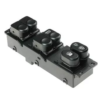 93570-1R111,935701R111 ПЕРЕКЛЮЧАТЕЛЬ ОКОННОГО УПРАВЛЕНИЯ ОКНОМ ДЛЯ HYUNDAI ACCENT 2011-2017 чёрный