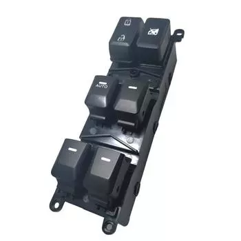 93570-1W155 Главный выключатель стеклоподъемника Выключатель привода стеклоподъемника для KIA RIO Pride (4-дверный) 2012-2015 чёрный