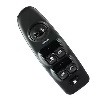 93570-2D100 Главный выключатель стеклоподъемника для Hyundai 2002-2006 Elantra,935702D100 чёрный