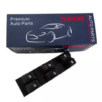 93570-2E000 Электрический переключатель управления стеклоподъемником Переключатель подъема стекла для Peugeot 307 2003-2011