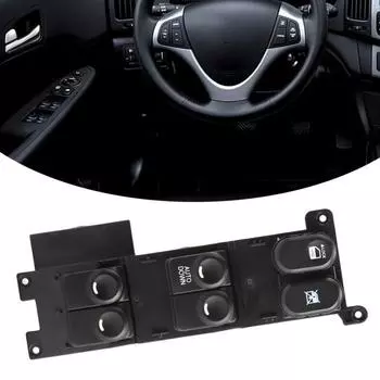 93570-2L010 Черный ABS Power Print Идеальная установка переключателя окна с кнопкой знака