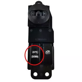 93570-4A000 Главный выключатель стеклоподъемника для Hyundai H1 STAREX 2001-2006,935704A000 чёрный