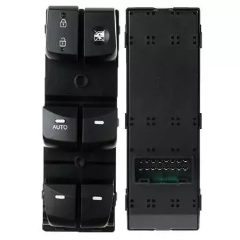 93570-4V000 Электрический переключатель стеклоподъемника Переключатель стеклоподъемника со стороны водителя для Hyundai Elantra Lang Move 2012-2016 гг. чёрный