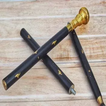 93,98 см трость с цельной головкой деревянная трость дизайнерский рождественский подарок для него