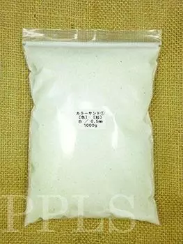 942 PPLS Цвет Песок Мелкое зерно Белый 1000 г Зерно 0,5 мм @ белый