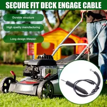 946-05124A Кабель сцепления деки 32 дюйма сменный кабель для газонокосилки Craftsman 247203730 247203731 247203732 247203733 247203734 247203742 чёрный