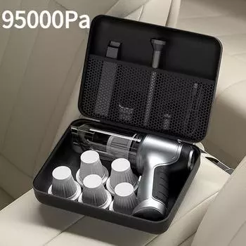95000Pa беспроводной портативный пылесос автомобильный пылесос ручной мини для автомобиля домашний настольный клавиатура чистка беспроводной пылесос