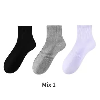 95% чесаный хлопок носки мужские деловые длинные спортивные носки мягкие дышащие весенне-летние цветные носки для мужчин 3 пары/лот EU39-44