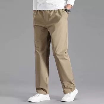 95% хлопок мужские брюки карго летняя рабочая одежда весна новые в больших размерах повседневные альпинистские джоггеры спортивные брюки мужские осенние брюки 5XL земля желтый