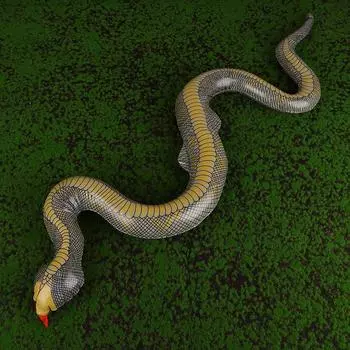 95 см Хэллоуин Сад Газон Трюк Реквизит Бионическая Игрушка Для Детей Надувной Имитация Змеи Воздушный Шар Игры Игрушки Питон Реквизит