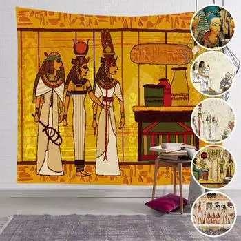 95x73/130x150 см египетский фараон настенный гобелен одеяло фон декор 130*150cm CGT032-3