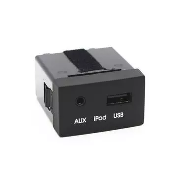 961201R000 Оригинальный разъем AUX и USB в сборе для Hyundai 2011-2013 Accent Solaris USB-ридер IPod AUX адаптер в сборе 961201R000RY